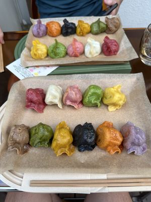   at Vegan Gyoza Yu Cafe in Tokyo