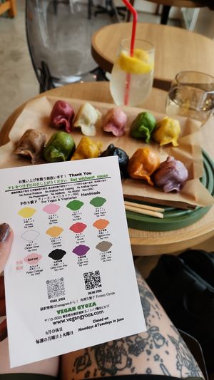  at Vegan Gyoza Yu Cafe in Tokyo