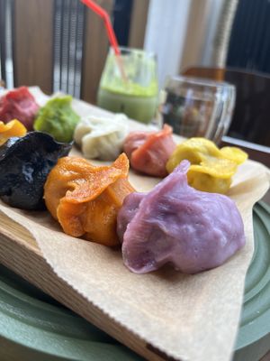   at Vegan Gyoza Yu Cafe in Tokyo