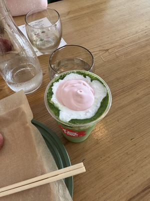   at Vegan Gyoza Yu Cafe in Tokyo