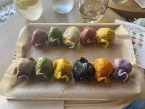   at Vegan Gyoza Yu Cafe in Tokyo