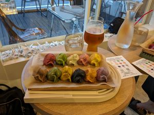  at Vegan Gyoza Yu Cafe in Tokyo