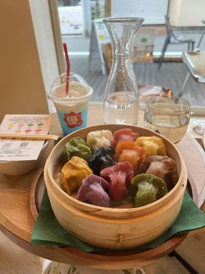   at Vegan Gyoza Yu Cafe in Tokyo
