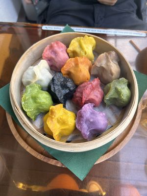 Steamed 11 mix  at Vegan Gyoza Yu Cafe in Tokyo