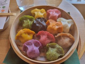  at Vegan Gyoza Yu Cafe in Tokyo