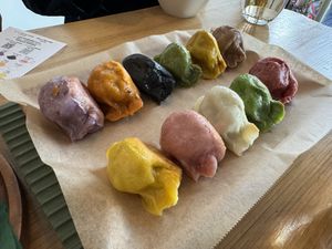 Pan Fried Gyoza  at Vegan Gyoza Yu Cafe in Tokyo