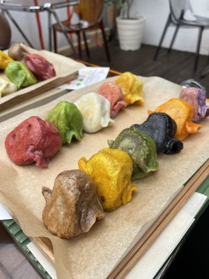   at Vegan Gyoza Yu Cafe in Tokyo