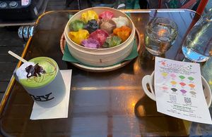   at Vegan Gyoza Yu Cafe in Tokyo