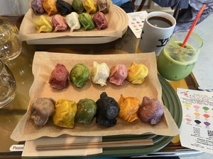   at Vegan Gyoza Yu Cafe in Tokyo