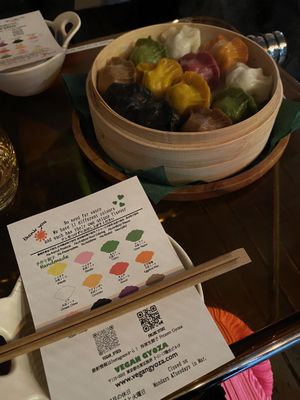   at Vegan Gyoza Yu Cafe in Tokyo