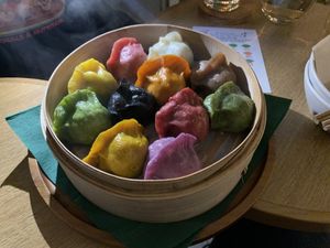   at Vegan Gyoza Yu Cafe in Tokyo