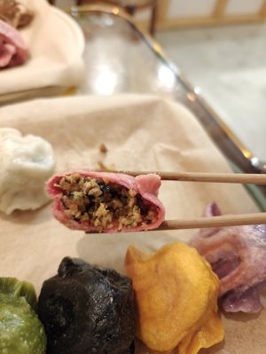 Crammed with filling at Vegan Gyoza Yu Cafe in Tokyo