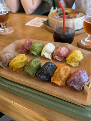   at Vegan Gyoza Yu Cafe in Tokyo