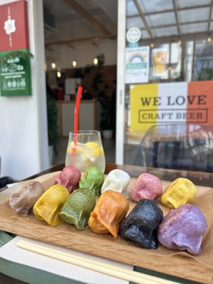   at Vegan Gyoza Yu Cafe in Tokyo