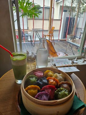  at Vegan Gyoza Yu Cafe in Tokyo