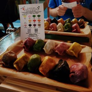   at Vegan Gyoza Yu Cafe in Tokyo