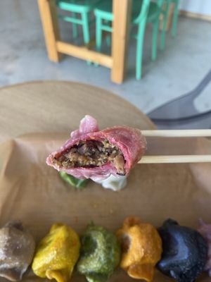 Inside  at Vegan Gyoza Yu Cafe in Tokyo