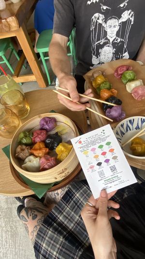   at Vegan Gyoza Yu Cafe in Tokyo