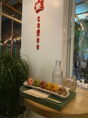   at Vegan Gyoza Yu Cafe in Tokyo