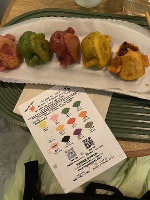   at Vegan Gyoza Yu Cafe in Tokyo