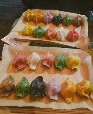   at Vegan Gyoza Yu Cafe in Tokyo