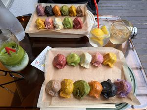   at Vegan Gyoza Yu Cafe in Tokyo