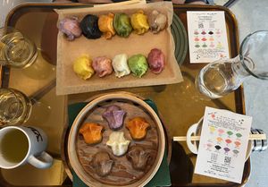   at Vegan Gyoza Yu Cafe in Tokyo