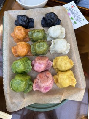   at Vegan Gyoza Yu Cafe in Tokyo