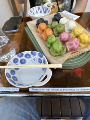   at Vegan Gyoza Yu Cafe in Tokyo