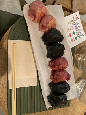   at Vegan Gyoza Yu Cafe in Tokyo