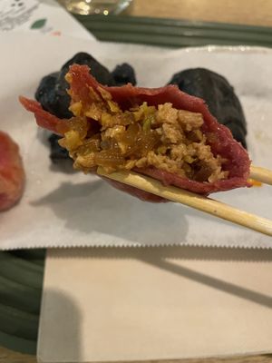   at Vegan Gyoza Yu Cafe in Tokyo