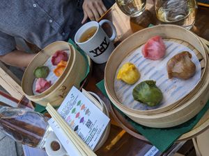  at Vegan Gyoza Yu Cafe in Tokyo