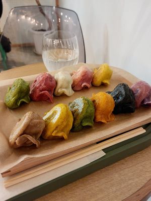  at Vegan Gyoza Yu Cafe in Tokyo