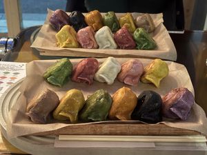   at Vegan Gyoza Yu Cafe in Tokyo