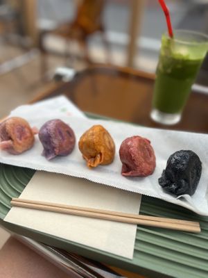   at Vegan Gyoza Yu Cafe in Tokyo