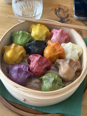   at Vegan Gyoza Yu Cafe in Tokyo