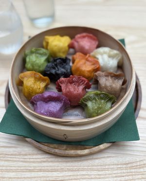   at Vegan Gyoza Yu Cafe in Tokyo