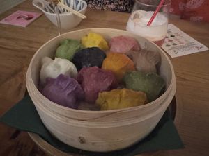   at Vegan Gyoza Yu Cafe in Tokyo