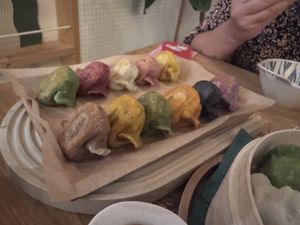   at Vegan Gyoza Yu Cafe in Tokyo