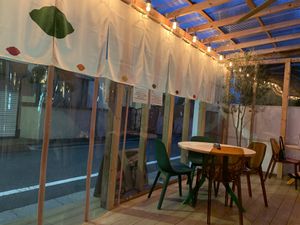   at Vegan Gyoza Yu Cafe in Tokyo