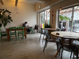   at Vegan Gyoza Yu Cafe in Tokyo