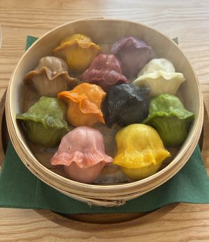 One of each!   at Vegan Gyoza Yu Cafe in Tokyo