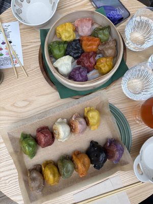   at Vegan Gyoza Yu Cafe in Tokyo