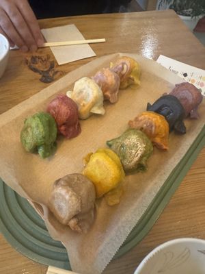   at Vegan Gyoza Yu Cafe in Tokyo