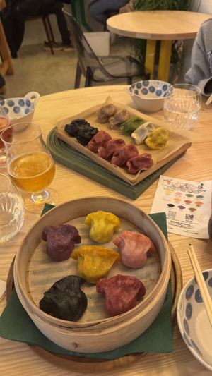   at Vegan Gyoza Yu Cafe in Tokyo