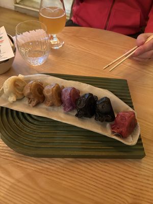   at Vegan Gyoza Yu Cafe in Tokyo