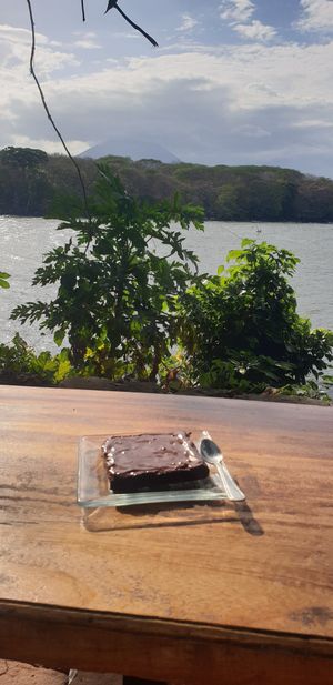 Brownie at El Pital in Ometepe