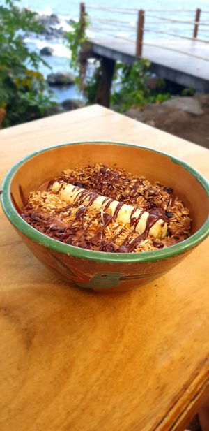 Chocolate bowl at El Pital in Ometepe
