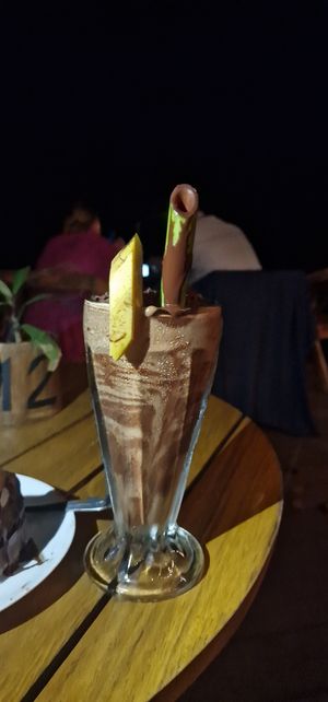 Chocolate smoothie at El Pital in Ometepe