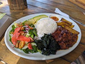 Nica Tipico at El Pital in Ometepe